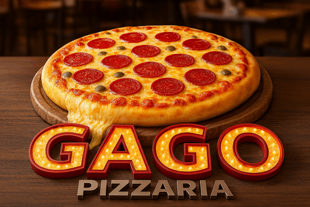 Fachada do Gago Pizzaria em Osasco – SP.