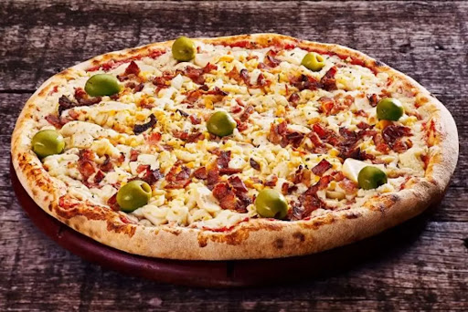 PORTUGUESA Presunto, ovo, Palmito, ervilha, cebola e mussare