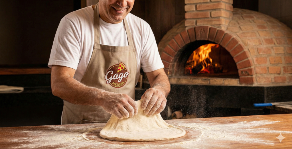 Pizzaria em Osasco Aberta Agora? Peça na Gago Pizzaria! Subtítulo: Forno quente, entrega rápida na Bela Vista e região. Verifique nosso horário e garanta sua pizza quentinha.